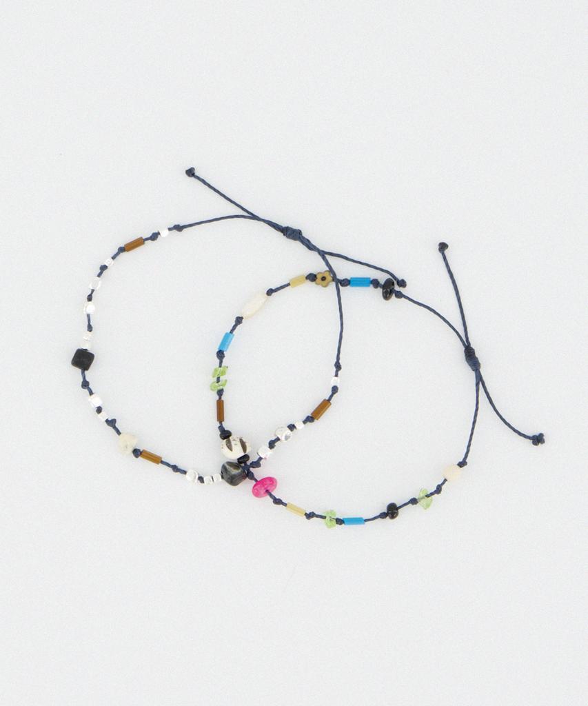 Douhab Pebble – Weave Bracelet / Silver