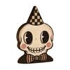Vintage Wooden Halloween Tabletop Decor - Creative Funny Party Decoration for Home