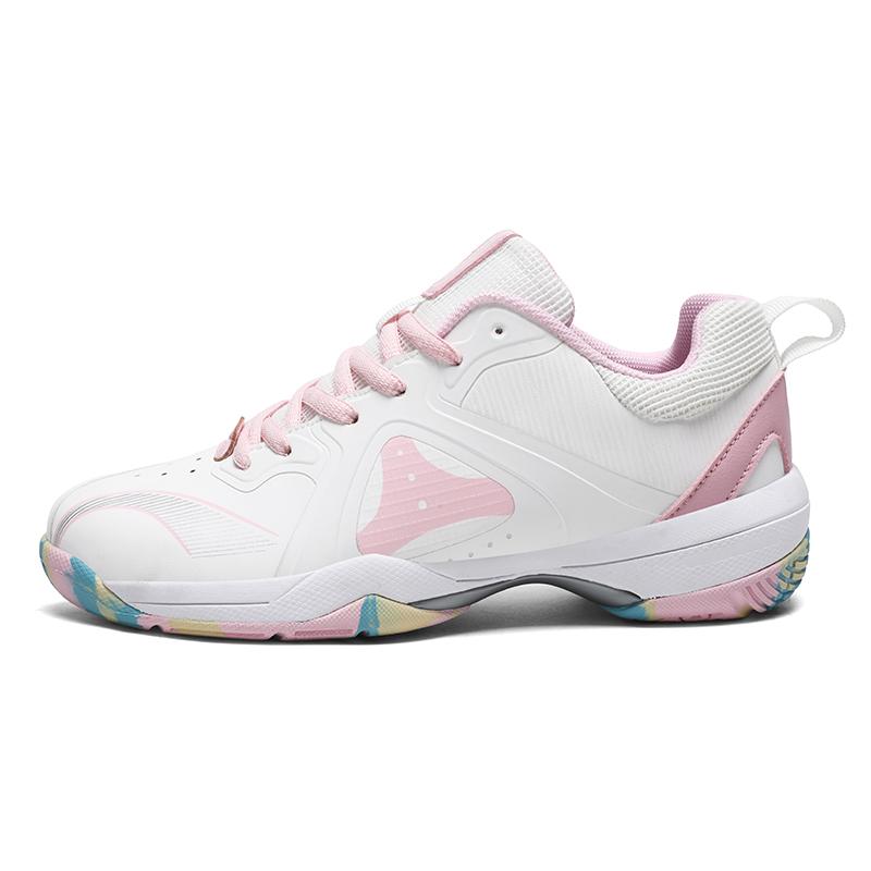 

2026 New Couples Badminton Shoes Anti-Slip Badminton Training Shoes Comfortable Badminton Sneakers Breathable Outdoor Sneakers 36