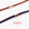 No Tie Shoe Laces Diamond Lock Shoelaces Without Ties Elastic Laces Sneakers Kids Adult 0.8cm Flat Shoelace for Shoes 1Pair