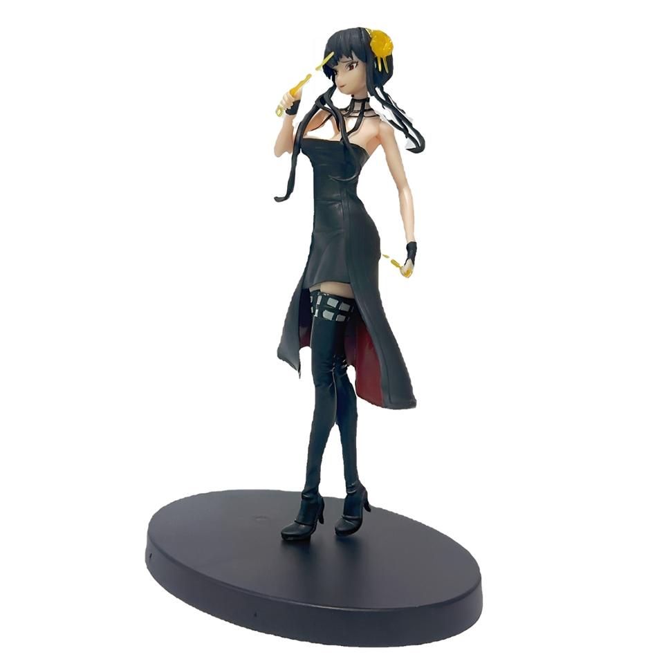 Anime Peripheral Spy Playing House Thorn Prinss Joel Black Clad Beauty Figurine PVC Model Anime Peripheral Birthday Gift