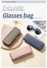 Estuche Creativo para Gafas de Cuero Genuino - Portátil, Cierre de Alta Gama para Gafas de Sol y Lápices de Cejas