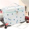 New Portable Cosmetic Bag Waterproof Small Fresh Female Cute Portable Multi-functional Travel Cosmetics Wash Storage Bag