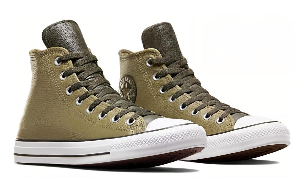 Men's Sneakers Converse Chuck Taylor All Star Leather High 'Mossy Sloth Green'