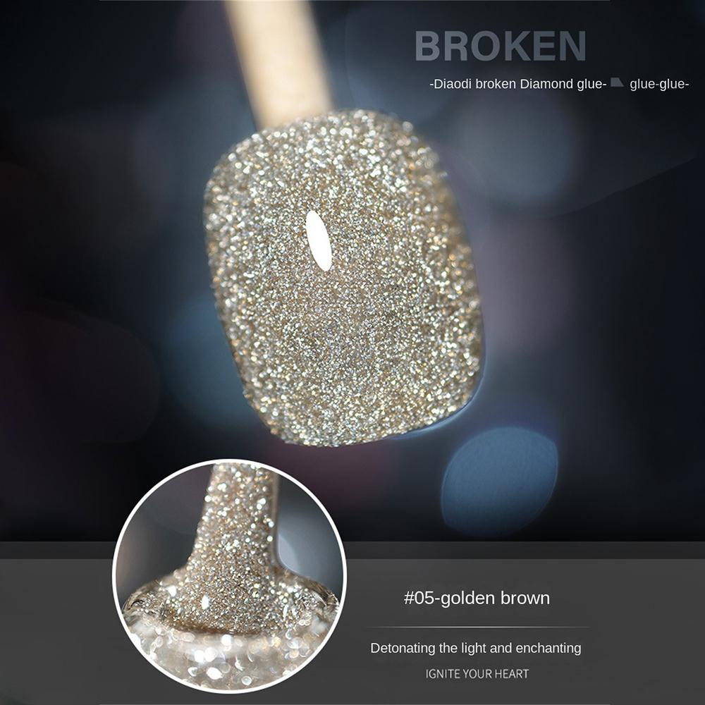 

Гель-лак для ногтей с блестками