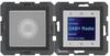 Встраиваемое радио Berker Radio Touch UP DAB+ Bluetooth S.1/B.x с Lautsprecher антрацитовый matt (30801606)