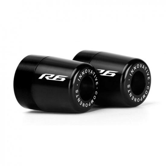 Handle Bar Ends Hand Grips Plugs Caps For YAMAHA YZF-R6 YZF R6 YZFR6 2006-