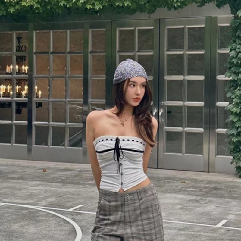 Korean Style Knitted Hat with Glittering Sequins Women Music Festival Skull Hat Bachelorette Party Hat Elegant Beanies