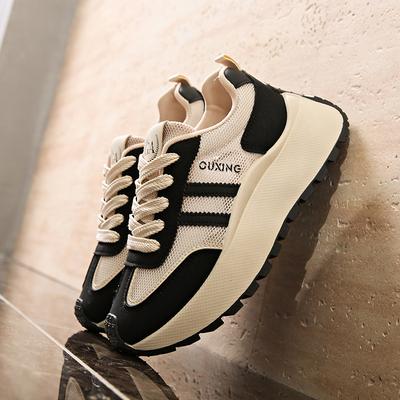 Ins koreanische Version von Mesh-Dad-Schuhen für Damen 2025 Sommer neu atmungsaktive weibliche Studentin lässige Sportschuhe für Damen HY2525