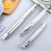 Non-Slip Stainless Steel Heat Resistant Serving Clamp Grill Tongs Food Clip Korean BBQ Gripper
