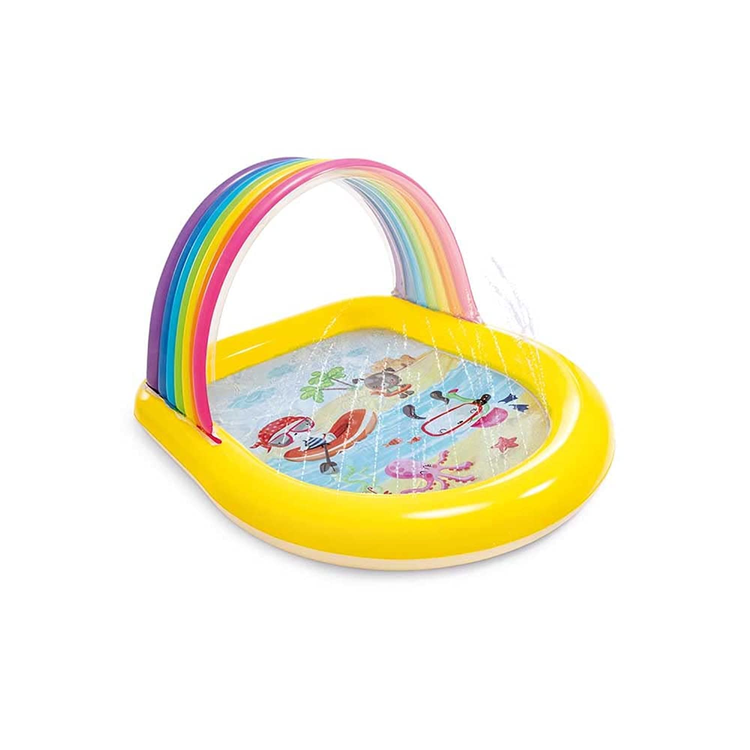 Надувной бассейн-арка INTEX Rainbow, 147 x 130 x 86 см (57156) [Официальный японский продукт]