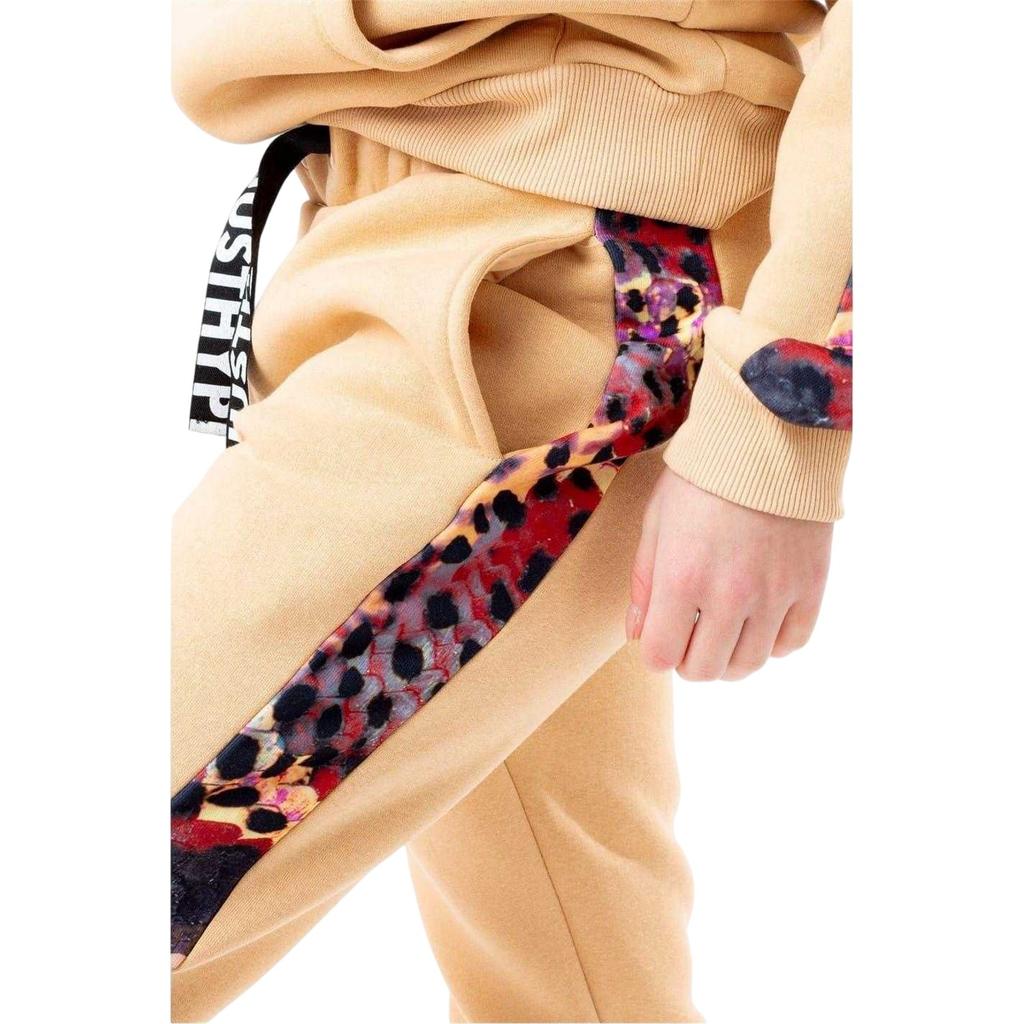Hype Womens/Ladies Woven Animal Print Joggers