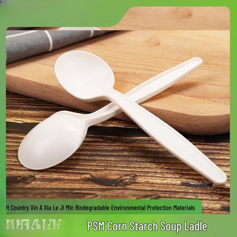 Xihe Biodegradable Corn Starch Soup Spoons