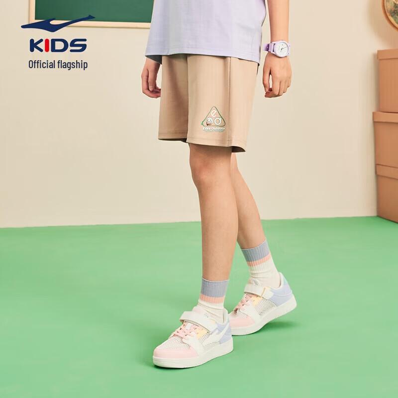 ERKE Kids' Unisex Summer Sports Capri Pants