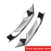 For Mazda 3      2024 2025 ABS Car Front Rear Fog Light Lamp Cover Trim Decoration Sticker Auto Accessories