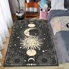 Dreamy Sun and Moon Pattern Rug Suitable for Use As an Anti-slip Game Mat for Living Room and Bedroom Sofas