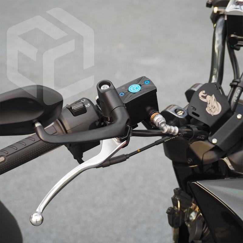 For HONDA CC100 CNC Brake Fluid Cap Master Cylinder Reservoir Front Brake Fluid Tank Oil Cup Cap Motorcycle Accessories