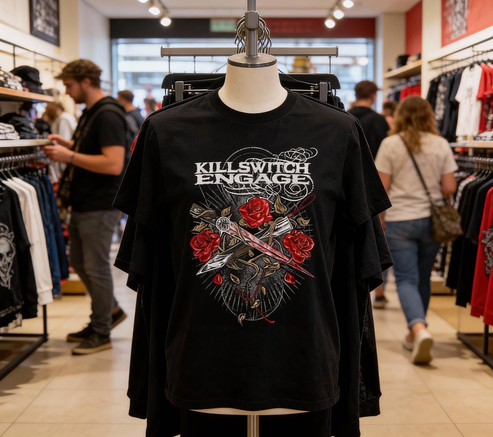 Killswitch Engage Band Throwback Style New T Shirt Full Size S-5XL M