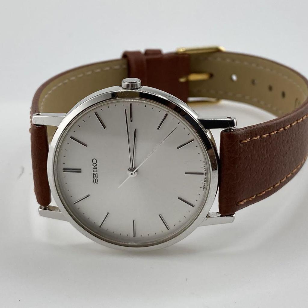 [USED] Seiko Rare 5P31-8000 Quartz White