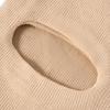 3-12Y Autumn and Winter Double-ball Pullover Cap, Children's Double-ball Ear-protecting One-piece Cap, Solid-color Cute Woolen