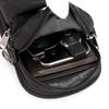 Fashion Three-layer Men's Small Shoulder Bag Hot Model High Quality Durable Nylon Men's Handbag Portable Crossbody Bag Flap Mini Waist Bag