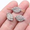 Twisted-Pattern Small-Hole Spacer Beads Mini Antique Bronze Silver Jewelry Making String Beads Separator