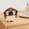 Hand Coated Multi-color Paint Finish Wooden Animal Shaped Eyeglass Holder