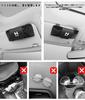 Compatible Sunglasses Car Glasses Compatible with JF 4 and JOY Easy Protects Leather Sun Car Car Accessories N-BOX Holder, Holder, N-BOX 5, 6, Series,