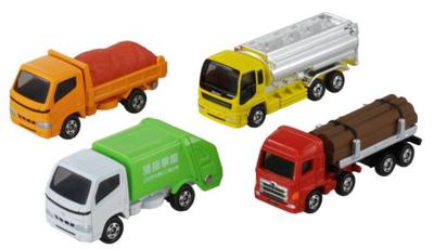 Tomica hediye taşıma kamyonu seti