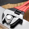 6/8inch Multifunctional Pipe Wrench Ratcheting Large Opening Quick Wrench Hand Tool for Car Maintenance Accessories