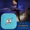 Battery Powered Motion Sensor Night Light Mini Size Infrared Night Light Cabinet Lamp  Outdoor