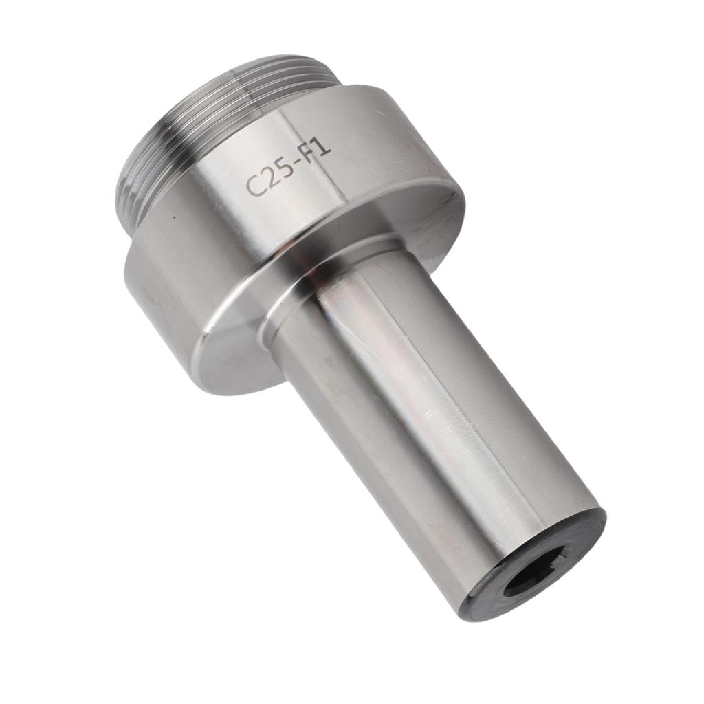 Boring Head Shank Straight 1/2‑18UNF Thread High Carbon Steel Milling Tool C25‑F1 Type Thread Boring Head Shank