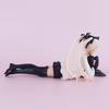 Anime Role Kasugano Sora Figure Lying Position Rabbit Hug Model Toy Computer Case Dress Up Car Desktop Ornament
