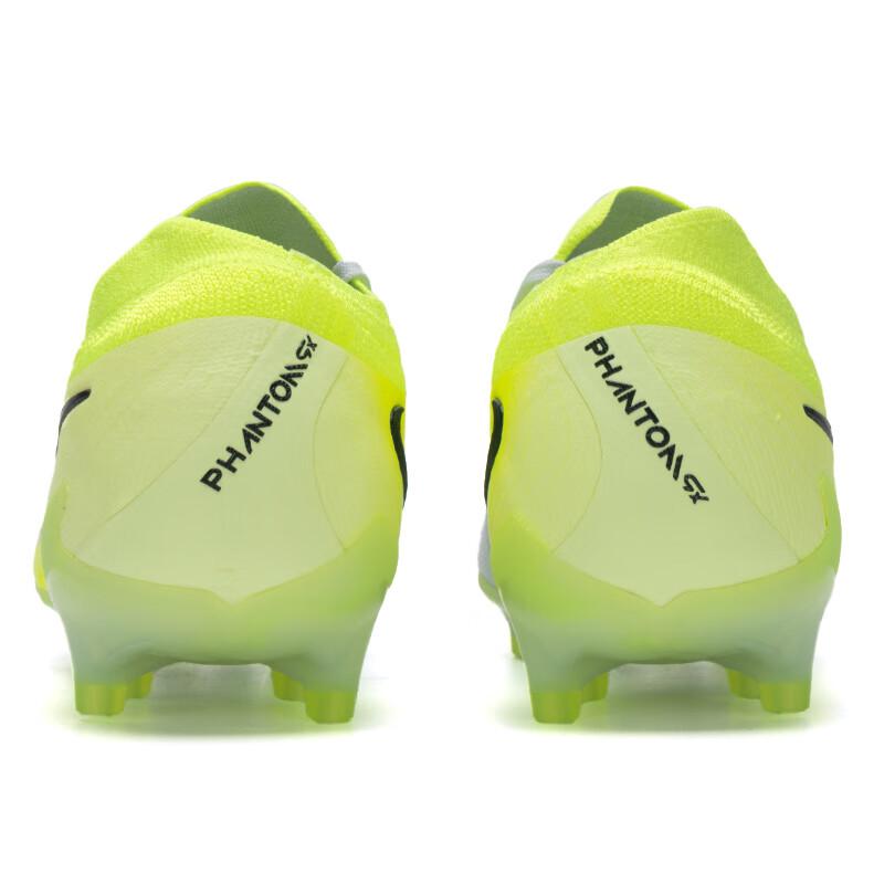 New Nike Phantom GX 2 Elite AG Rubber Short Studs Artificial Ground Soccer Shoes Men's Gray Yellow FJ2554-003