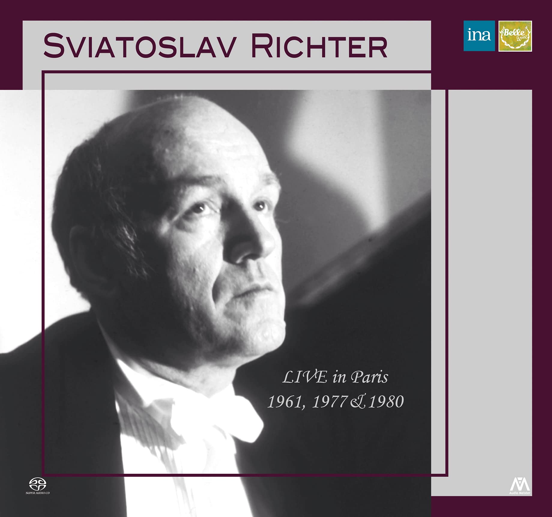 

Live in Paris 1961, 1977 & 1980 / Sviatoslav Richter [SACD Single Layer] [Japanese Pressing] [With Japanese Obi and Commentary] [Live]