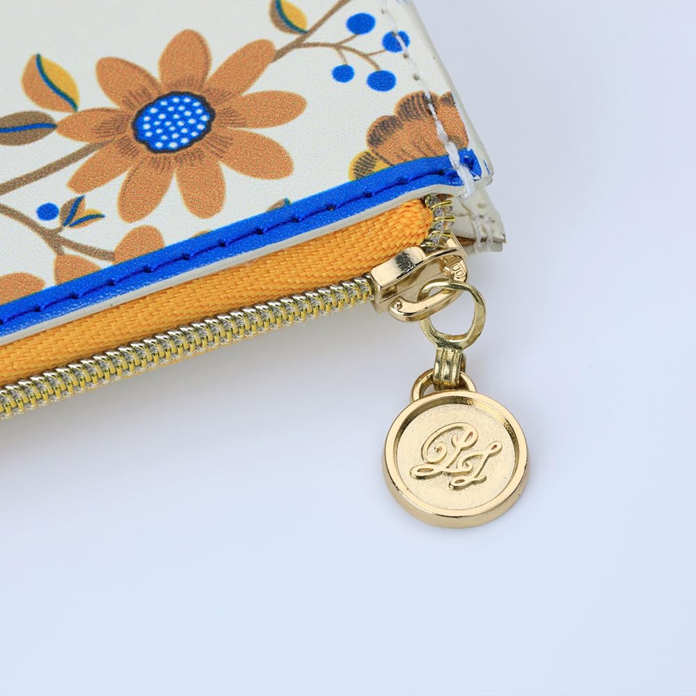 Paul & Joe La Puppetry Marks Folk Flower Pass Case PAJ-PAC15-IV