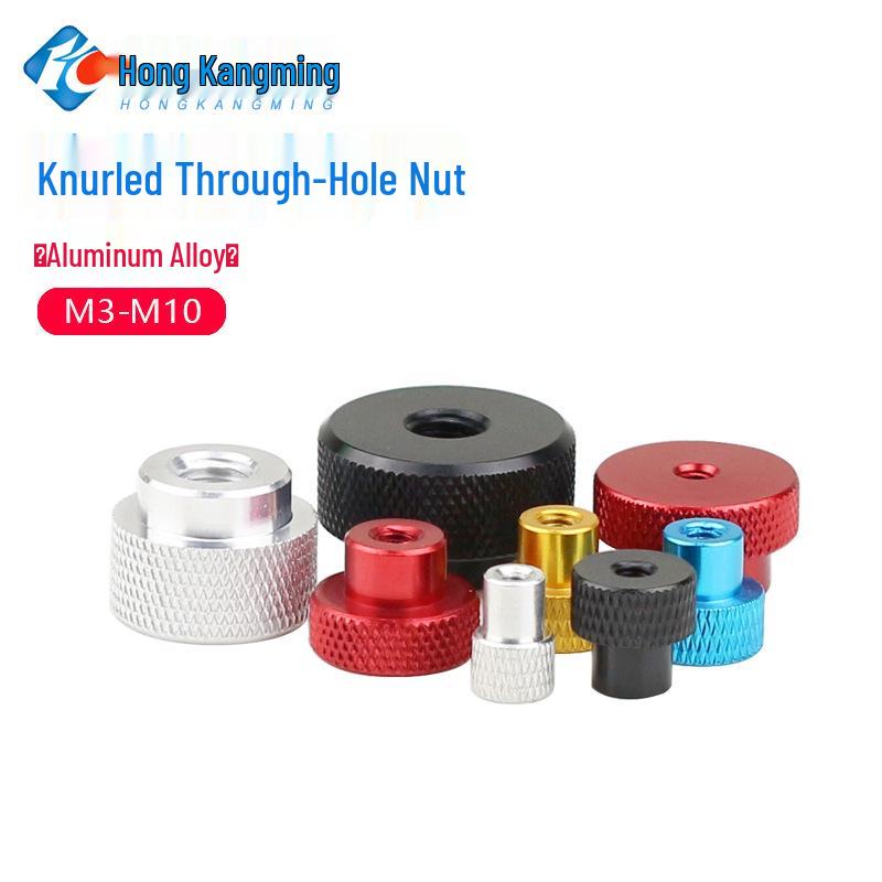 National Standard Aluminum Knurled Hand-Twist Nut M3-M10