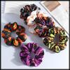 White Fang Scrunchie Hair Tie Hair Ornament Hair Clip Party Design Cute and Stylish AZ549 Women's (Purple Black)