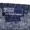 Polo by Ralph Lauren Wool Long Sleeve Sweater M Navy Knit Men's Used