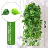 9 Forks  Artificial Vines Plants Plastic Leaf Outdoor Creeper Green Ivy Wall Hanging for Home Garden Wedding Decor New YearDecor