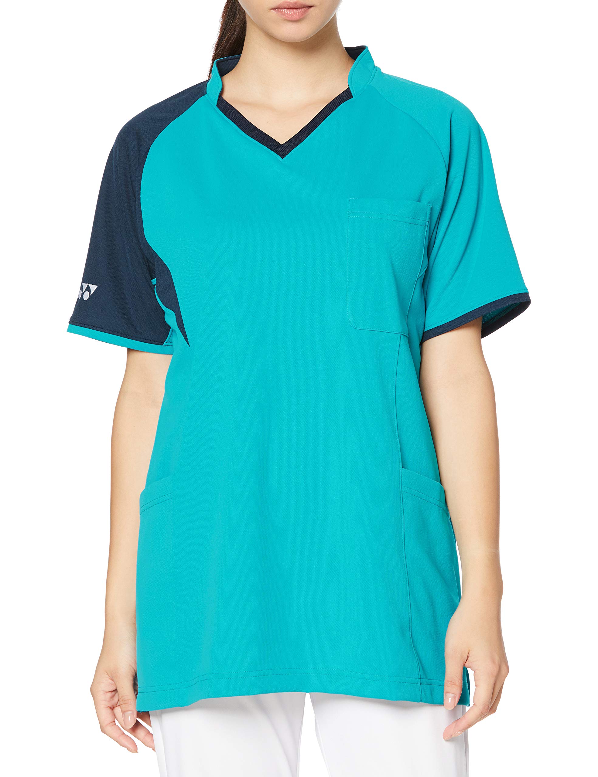 

Kiraku type Neo Scrub that absorbs sweat and dries stretches well with stretch CY872 46 Peacock Japan L to Japanese size [Yonex] T-shirt quickly,
