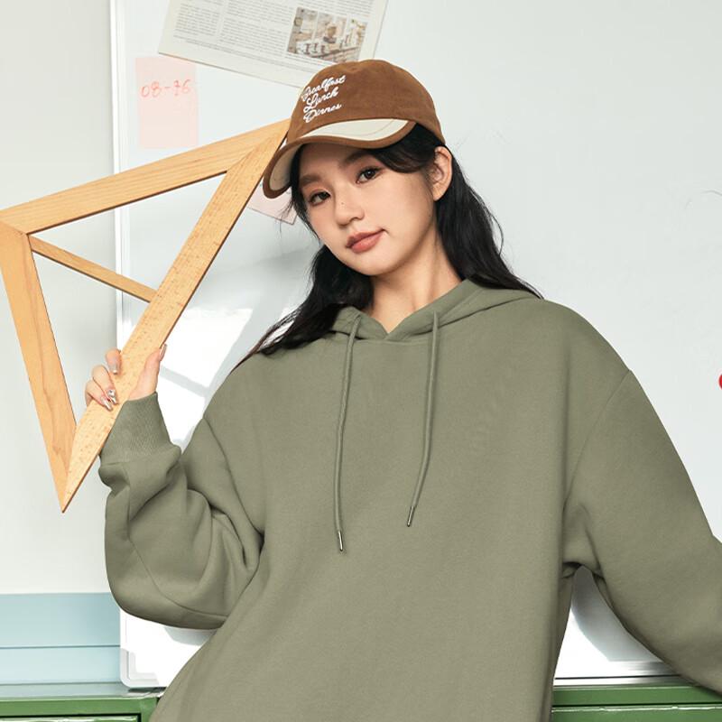 VANCL Men's Loose Fit Heavyweight Hooded Sweatshirt