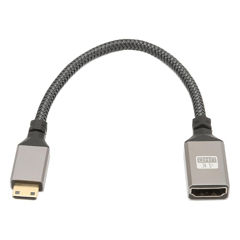 HD Multimedia Interface Cable High Speed 4K 60Hz Mini Male To Female Adapter Cable for Tablet Camera Computer TV