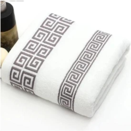 100% Cotton Luxury  Soft  Embroidered  Beach Towel  Super Absorbent Bath Towel For Adults Quick Dry Bathroom Towel Bath Towels