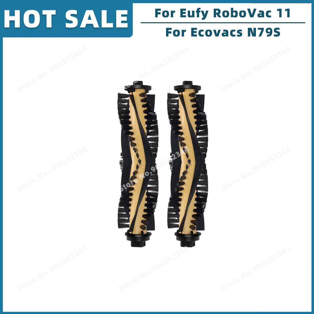 Compatible For ( Eufy RoboVac 11 11C, Cecotec Conga Excellence 990, Ecovacs N79S ) Replacement Parts Main Side Brush Hepa Filter