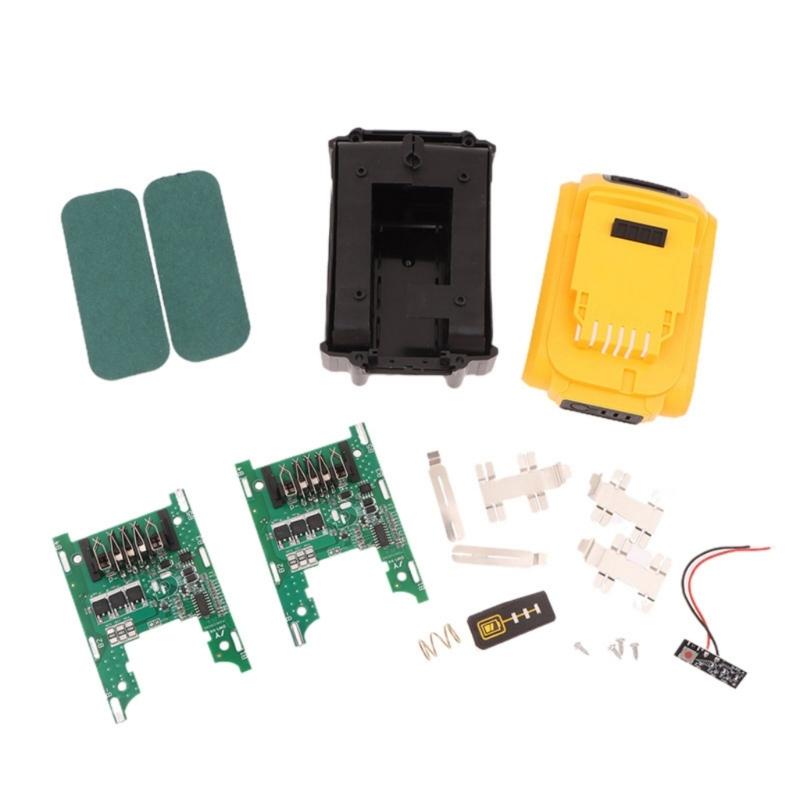 Professional Battery Holder Battery Protection Board Repairing Part for 21V Cordless Power Tool Plastic Construction