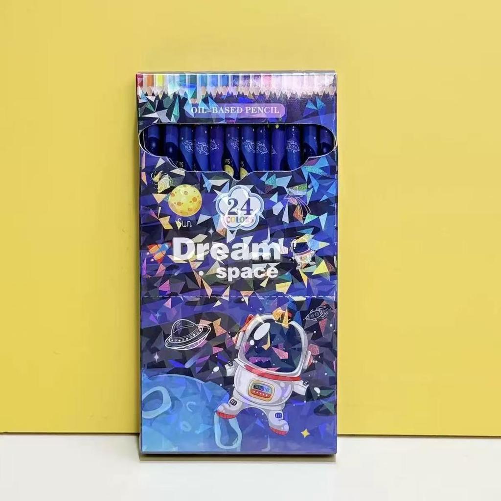 Kuromi Children's 12-Color Colored Pencils Set for Drawing and Doodling