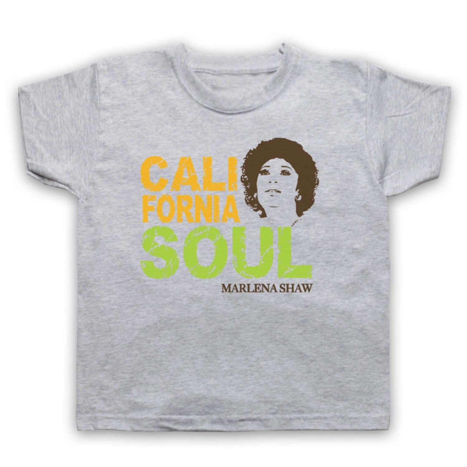 CALIFORNIA SOUL R&B UNOFFICIAL MARLENA SHAW SINGER KIDS CHILDS T-shirt 110