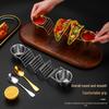 Rose Gold Stainless Steel Taco Holder Set