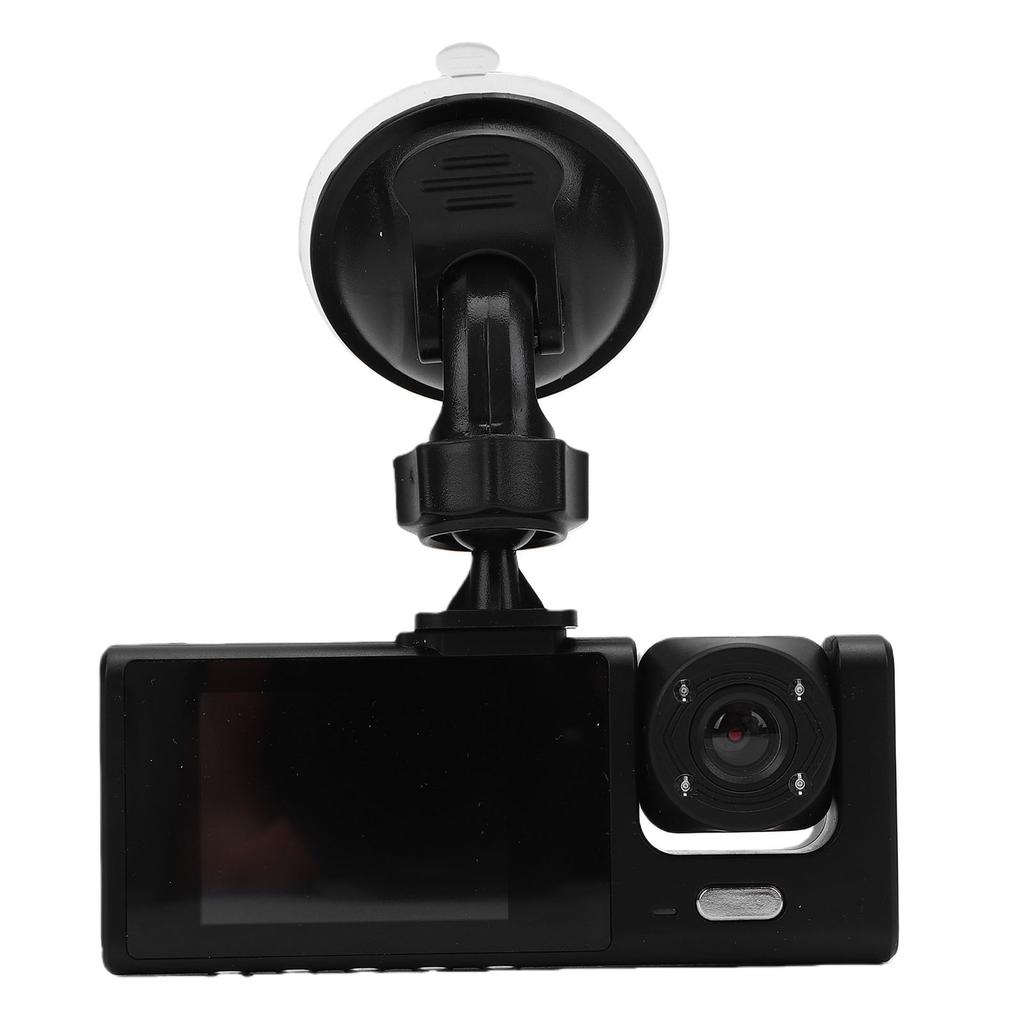 Dash Cam Front Rear and Inside for Cars 1080P HD 3 Channel WiFi Loop Recording Dashboard Camera with 2 Inch TFT Screen